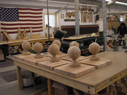 Hanson Woodturning, Custom Made Interior and Exterior Wood Finials.